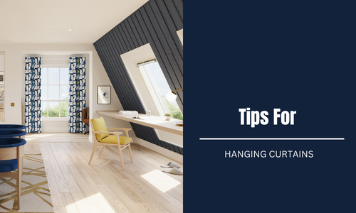 Tips for hanging curtains