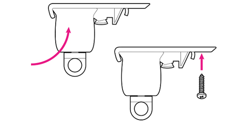 A beautiful set of white taped wooden blinds in a very bright room