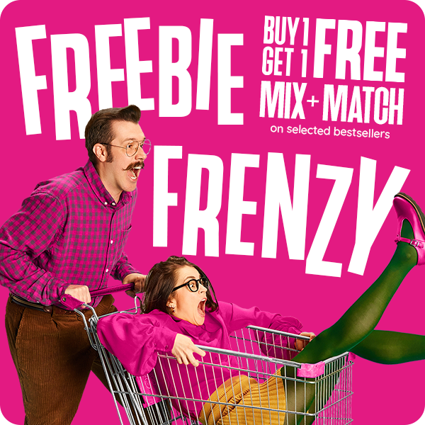 Buy 1 Get 1 FREE!