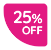25%off